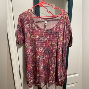 LulaRoe Perfect Tee Large